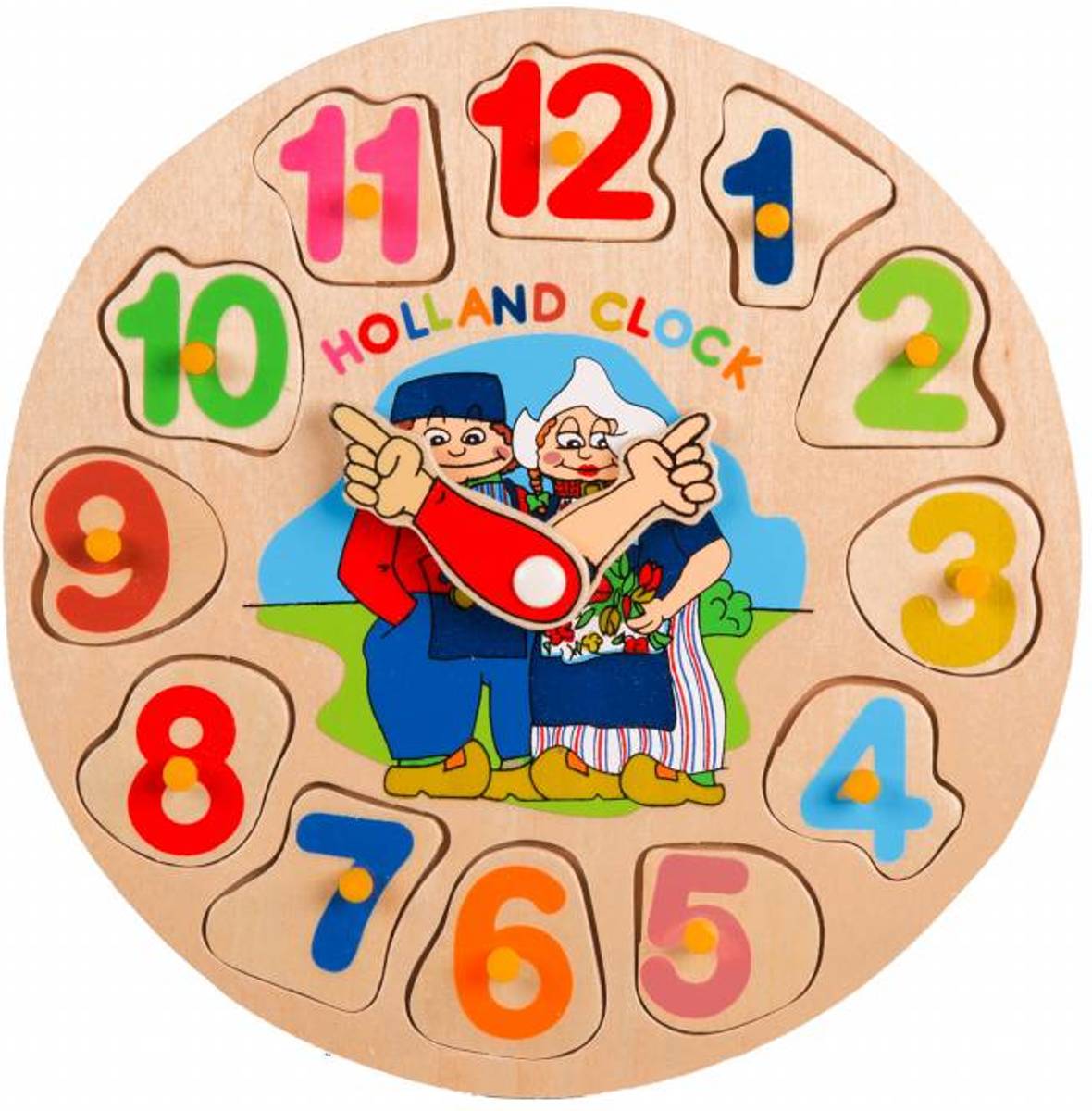 Houten puzzel Holland klok | Matix